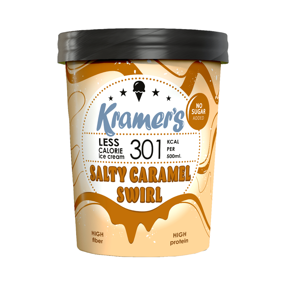 Kramer's Salty Caramel Swirl 500 ml